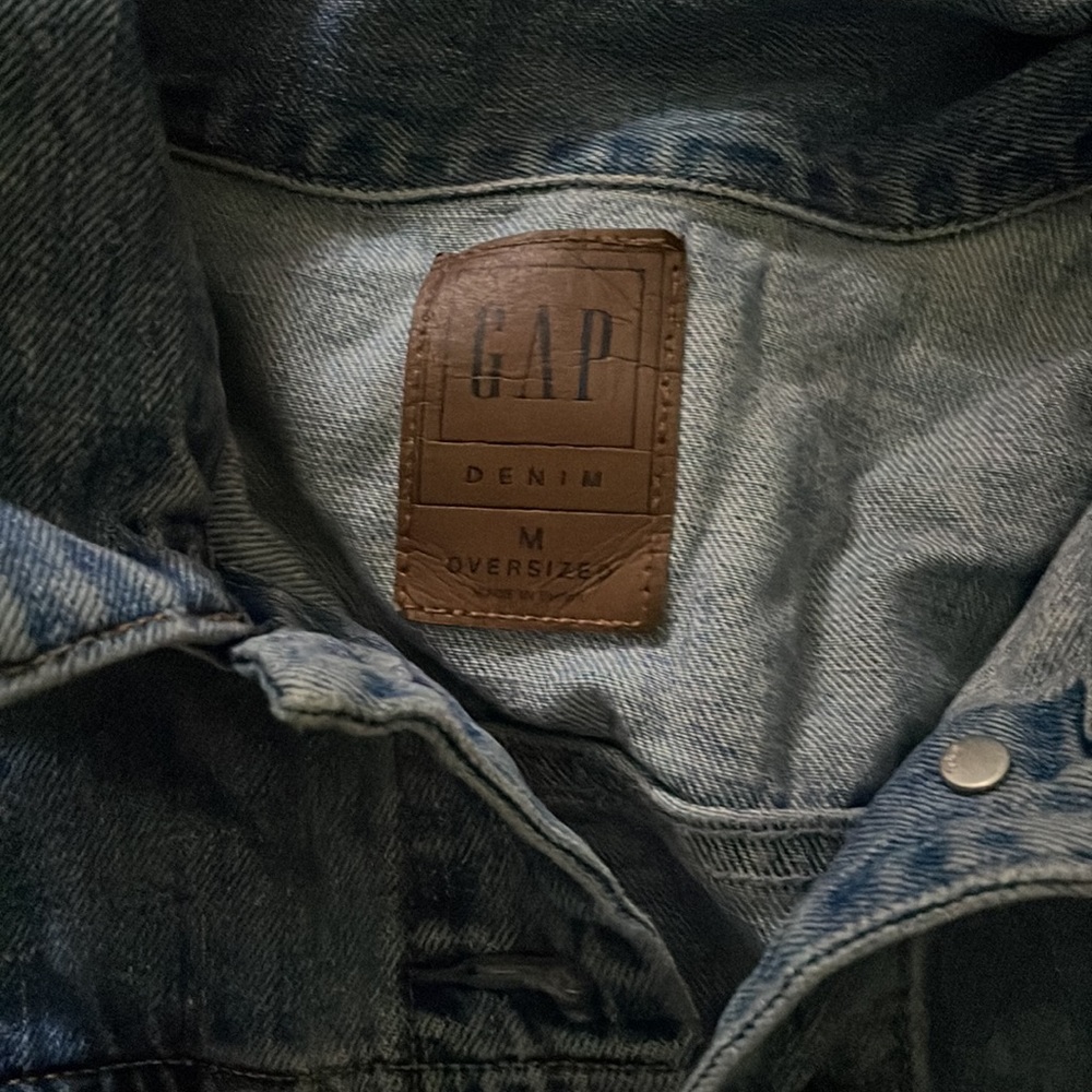 Oversized denim jacket - Picture 2 of 2